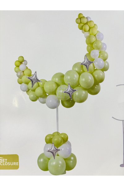 ENG PARTİ DÜNYASI Balloon Stand 160 cm – Balloon Bouquet Holder |   Party and Organization Decoration Stand (Without Balloons)