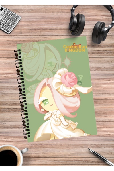 mertfigur Cookie Run Kingdom Anime Spiral Notebook A5 (50 Sheets)