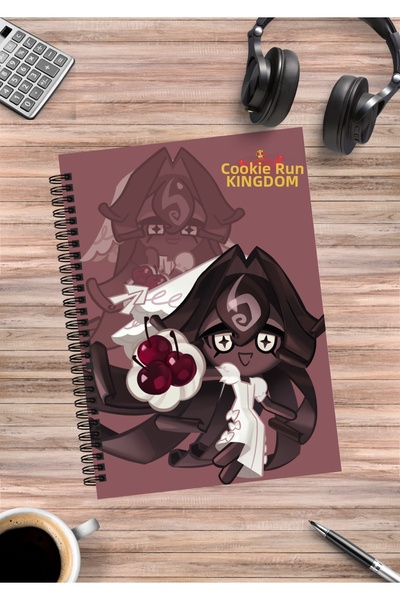 mertfigur Cookie Run Kingdom Anime Spiral Notebook A5 (50 Sheets)