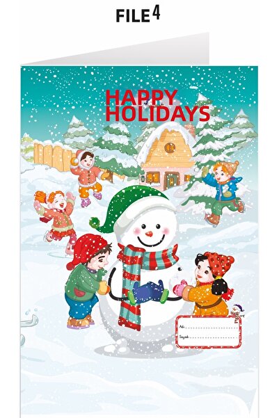 şahane parti Development Report Children Playing in the Snow Themed Report Co...