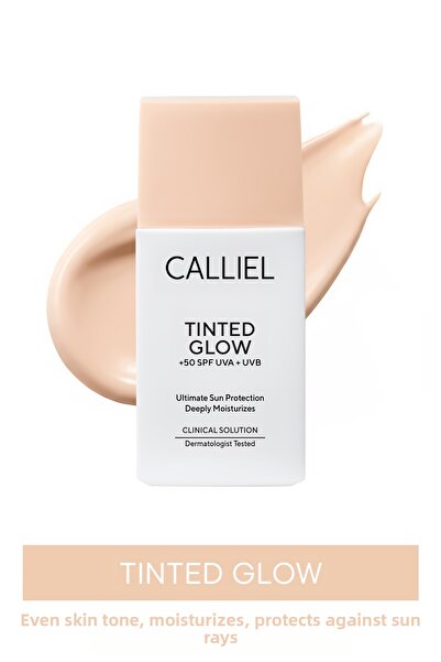 CALLİEL واقي شمسي سائل ملون يومي ذو ملمس خفيف يعادل اللون +SPF 50 – 01 - 50 مل