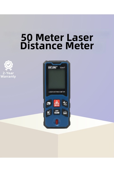 Lisinya Laser Meter 50 Mt with Precision and Fast Measurement Features - Tygoo