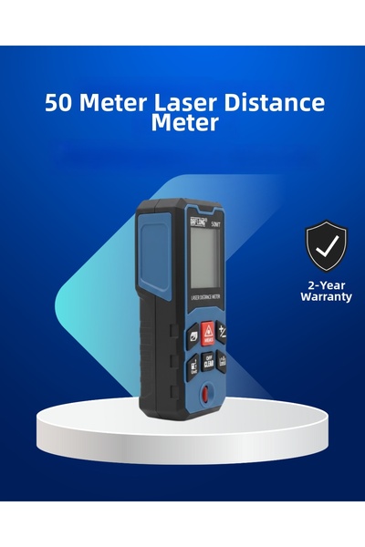 UCUZTEKNO Професионален лазерен измервателен уред за прецизно измерване и циф...