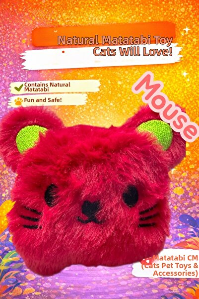 MATATABİ CATS لعبة القطط القطيفة من موس – تحتوي على ماتاتابي طبيعي، متينة، لع...