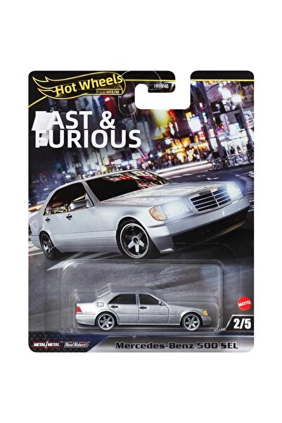 HOT WHEELS مرسيدس بنز 500 سيل - HRT94 الفاخرة من سلسلة Fast and Furious
