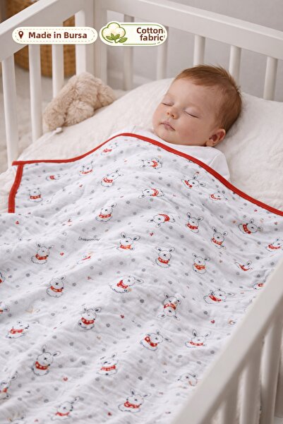 Onouqo 0-3 Months Newborn Hospital Discharge Blanket – Cotton, Soft Texture –...