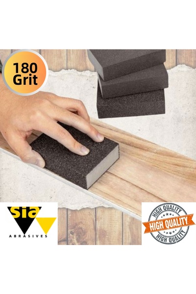 Mobilyap Sia 180 Σφουγγάρι Λειαντεριστικό Εργαλείο για Ξύλινα Έπιπλα, Μεταλλι...