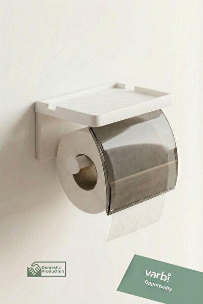 Varbifırsat ورق التواليت البلاستيكي المعلق - منظم حامل المناديل والمناديل