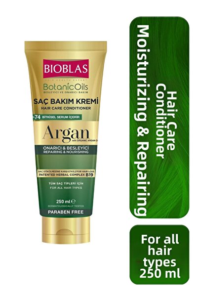 Bioblas بوتانيكس كريم العناية بالشعر بزيت الأرغان 250 مل