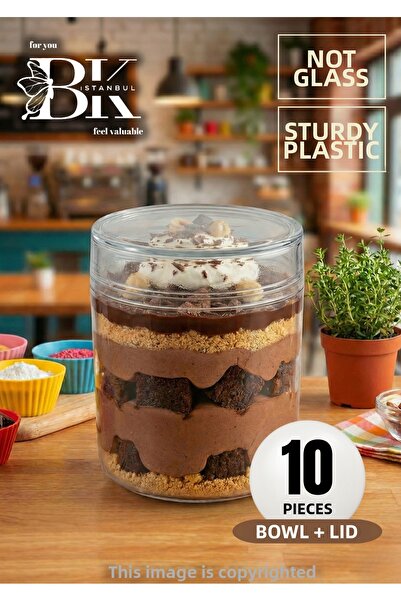 bkistanbul Magnolia Bowl with Lid 10 Bowls + 10 Lids |   Mica Presentation Co...