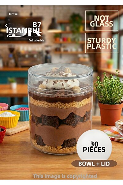 bkistanbul Magnolia Bowl with Lid 30 Bowls + 30 Lids |   Mica Presentation Co...