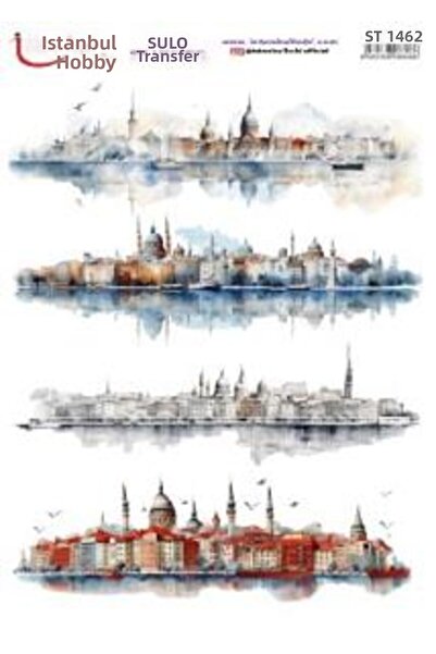 İstanbul Hobi Water Transfer Paper 25X35Cm St-1582