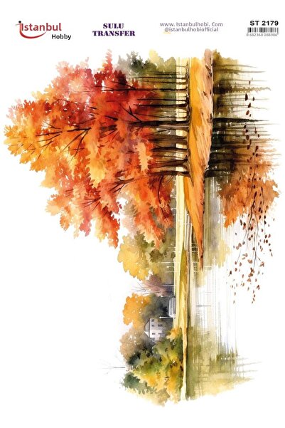İstanbul Hobi Water Transfer Paper 25X35Cm St-2179
