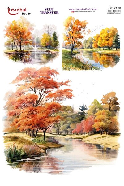 İstanbul Hobi Water Transfer Paper 25X35Cm St-2180