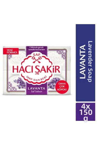 Hacı Şakir Lavender Mold Soap 600 Gr