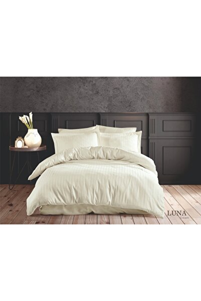 Fiesta Tekstil Cotton Satin Stripe Duvet Cover Set
