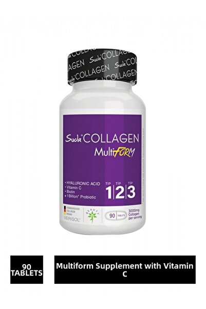 Suda Collagen متعدد الأشكال 90 قرص