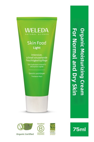 Weleda Skin Food Light 75ml - Organic Moisturizing and Nourishing Care Cream ...
