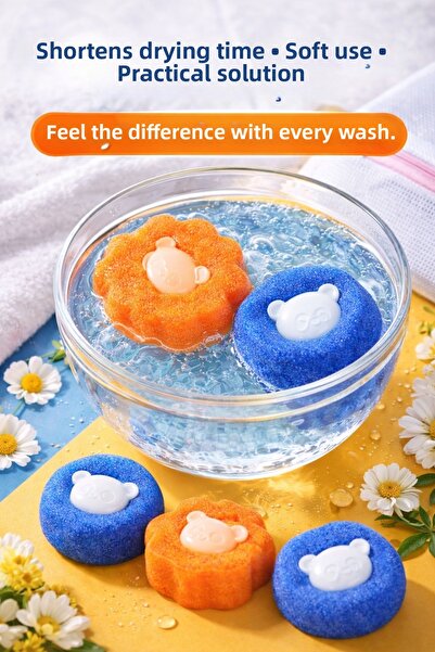 poswicon Топка за събиране на мъх от пералната машина – измиваема топка за ко...