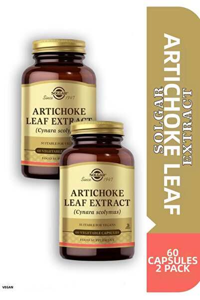 Solgar Artichoke Leaf Extract 60 Capsules 2 Pieces