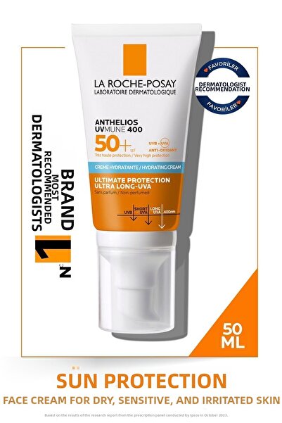 La Roche Posay Anthelios Uvmune SPF+50 كريم قوي للبشرة