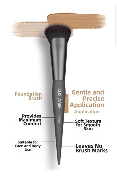 Alix Avien Foundation Brush - Foundation Brush