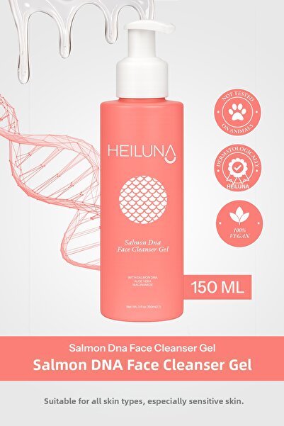 Heiluna Salmon Dna Facial Cleansing Gel |   Aloe Vera & Niacinamide |   150 ml