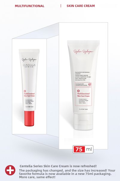 ÖZDEN ÖZDOĞAN Soothing Repairing and Barrier Protective Cica Care Cream 75 ml