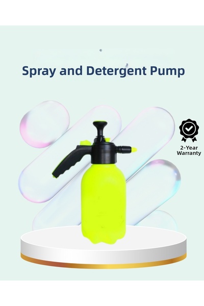 ZERO LAND Pompă manuală de presiune MTXDPN, 2 litri, duză de cupru, jet regla...