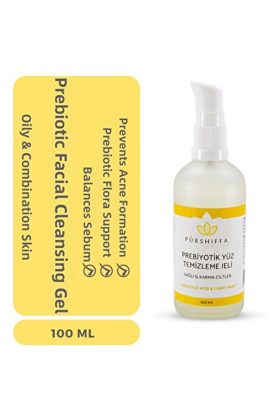 Pürshiffa جل تنظيف الوجه بريبيوتيك 100 مل