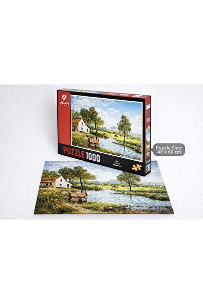 Adam Games Puzzle Village 1000 Piece Jigsaw Puzzle