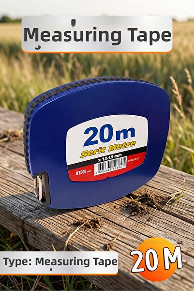 Badem10 Land Type Reel Coiled System Bts12362 (20 Meters) Navy Blue Tape Meas...