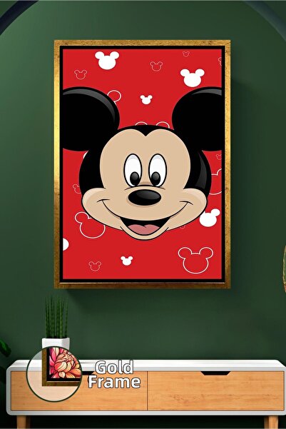 KOSS Dijital Διακοσμητικός πίνακας τοίχου με κορνιζάκι, με τον χαρούμενο χαρα...