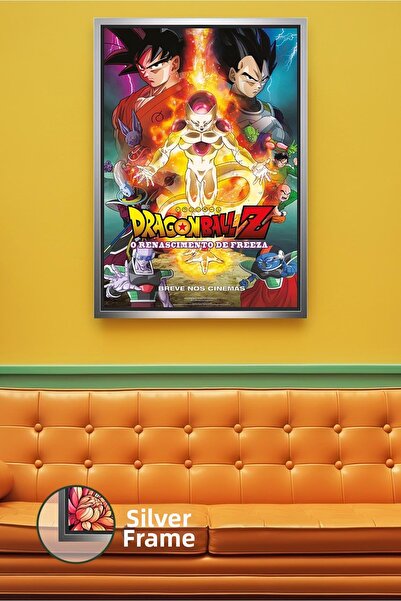 KOSS Dijital Pictură pe pânză înrămată Dragon Ball Z Resurrection F Anime Str...