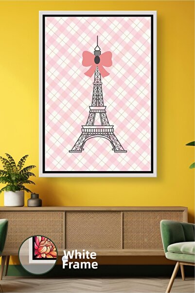 KOSS Dijital Pictură pe pânză înrămată, cu tematică a Turnului Eiffel din Par...