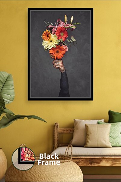 KOSS Dijital Pictură pe pânză înrămată, accesoriu modern pentru casă, cu desi...