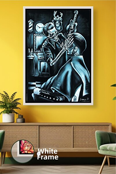 KOSS Dijital Decor de perete pentru bărbați, pictură pe pânză înrămată pentru...