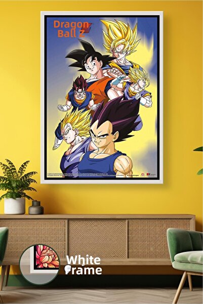 KOSS Dijital Dragon Ball Z Goku Vegeta și Super Saiyan personaj leri Decor de...