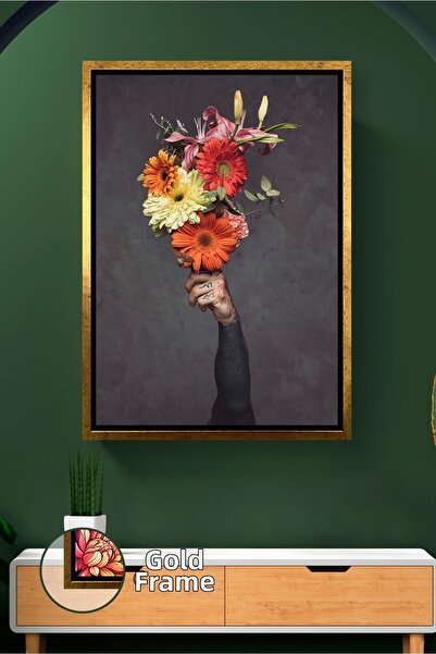 KOSS Dijital Pictură pe pânză înrămată, accesoriu modern pentru casă, cu desi...