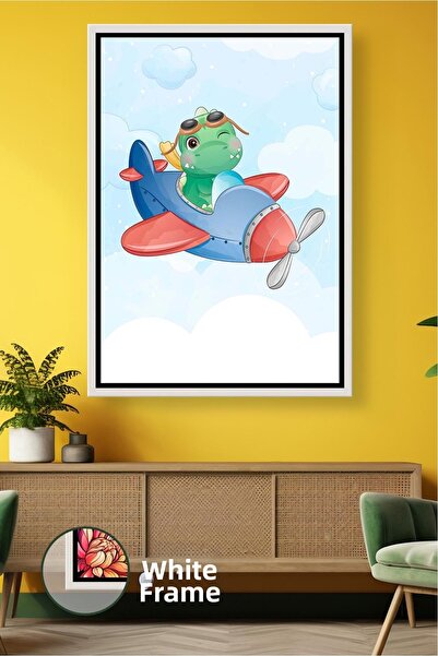 KOSS Dijital Dinosaur with Pilot Hat Plane Supporting Imagination Children's ...