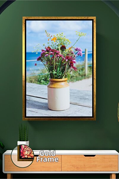 KOSS Dijital Decor de perete pentru sufragerie și bucătărie, cu vedere la mar...