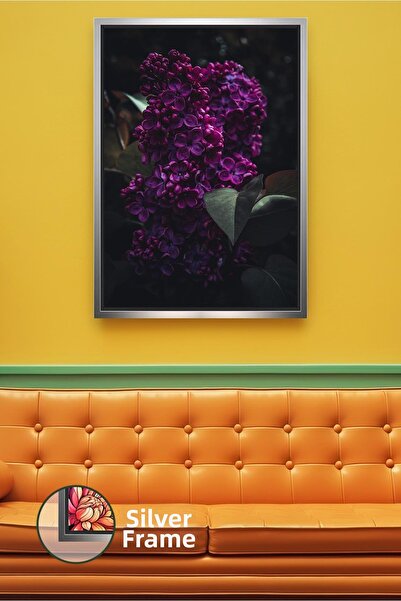 KOSS Dijital Pictură pe pânză înrămată, în tonuri adânci, cu textura naturală...