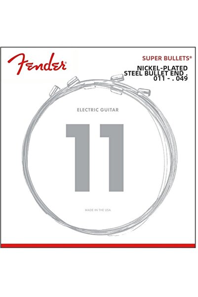 FENDER 3250m Super Bullets Electric Guitar String (11-49) 0733250408