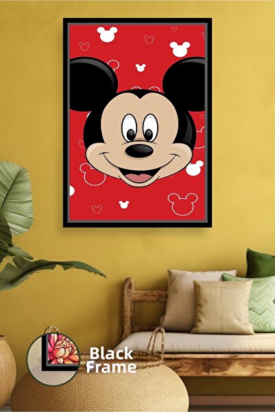 KOSS Dijital Διακοσμητικός πίνακας τοίχου με κορνιζάκι, με τον χαρούμενο χαρα...