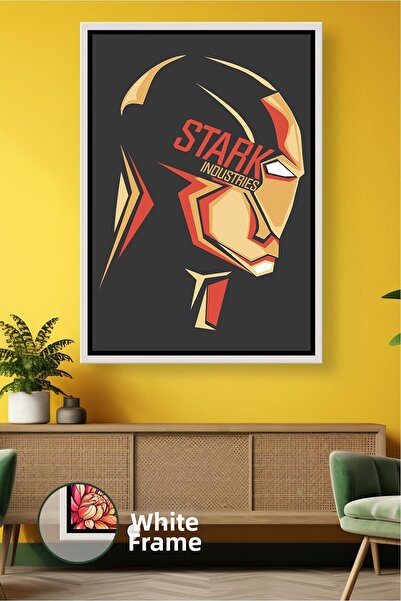 KOSS Dijital Pictură pe pânză înrămată Iron Man Tony Stark Decor de perete Ma...