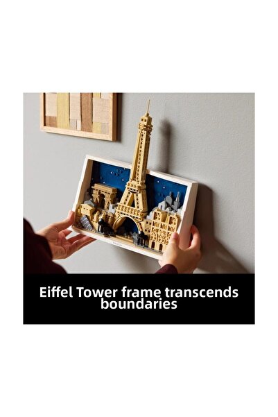 LEGO ®   Architecture Paris – City of Lovers 21064 – Model Building Kit for A...