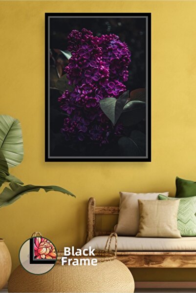 KOSS Dijital Pictură pe pânză înrămată, în tonuri adânci, cu textura naturală...