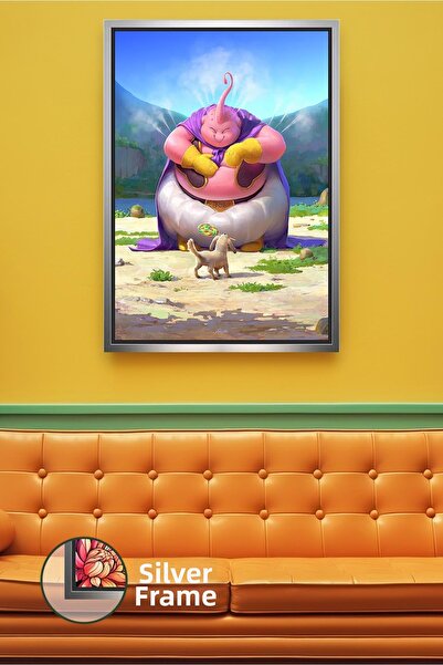 KOSS Dijital Dragon Ball Majin Buu Cute Power Balance Anime Scene personaj Pi...