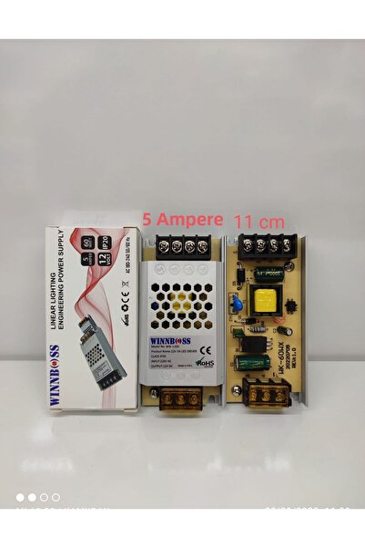 Greathings Winnboss Wn-1205 (12V-5A-60W-Ip20) Ultra Slim Transformer*200
