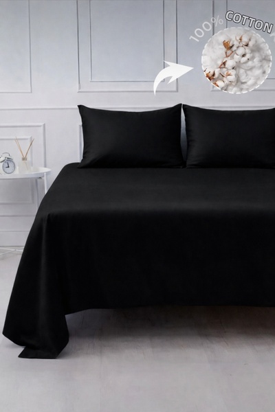 ÇIQRIK HOME Single Person Cotton Flat Sheet
